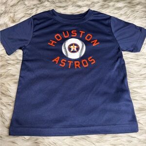 Genuine Merchandise Kids Navy and Orange Astros Tee